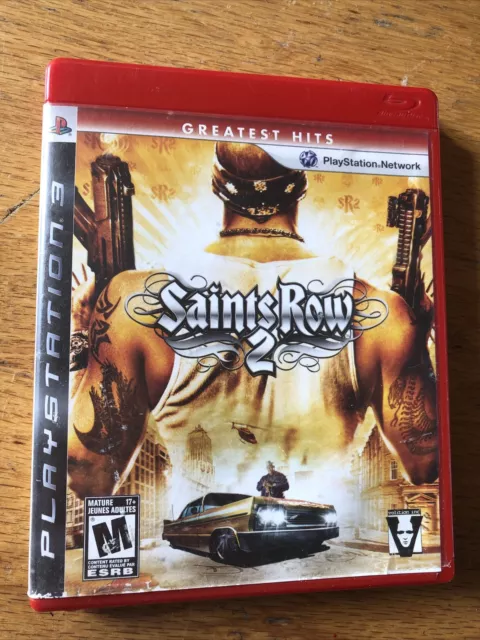 Saints Row 2 (PS3, Playstation 3)-Complete In Box Very Good Condition