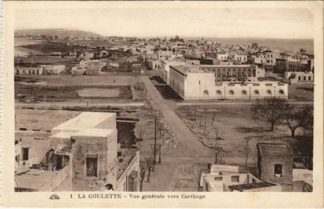 CPA AK TUNISIE La GOULETTE Vue générale (13575)