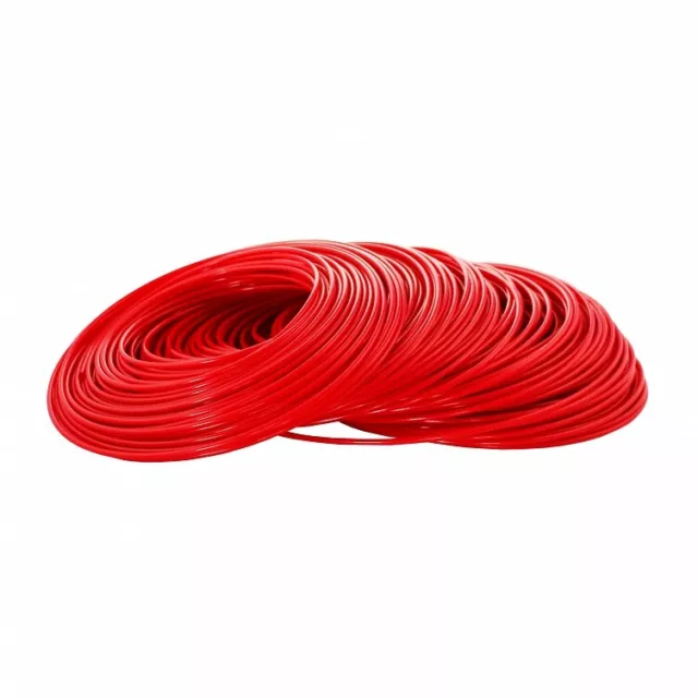 Manguera de tubo de tubería roja de 25 m de 1/4 "para tubos de refrigerador con filtro de agua de ósmosis inversa HMA