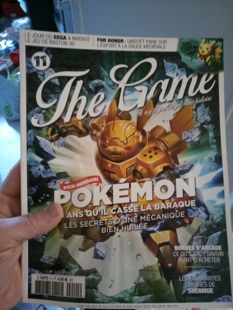 Magazine The Game Spécial Anniversaire Pokémon 20 Ans