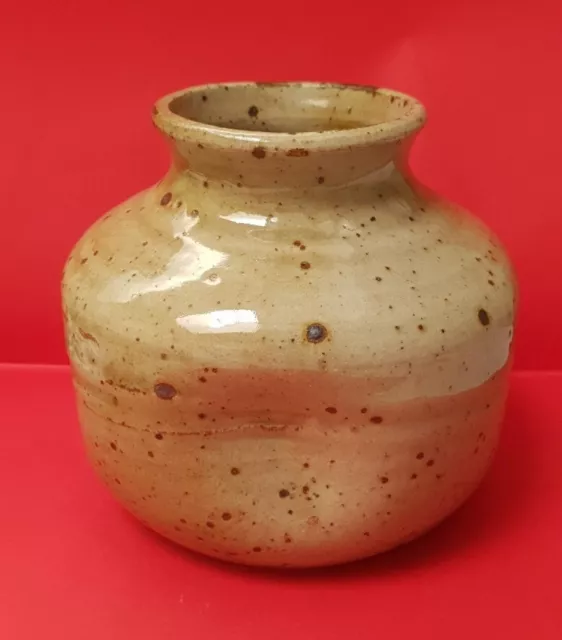 Pot vase ceramique gres pyrité faience saint armand puisaye la borne no joulia