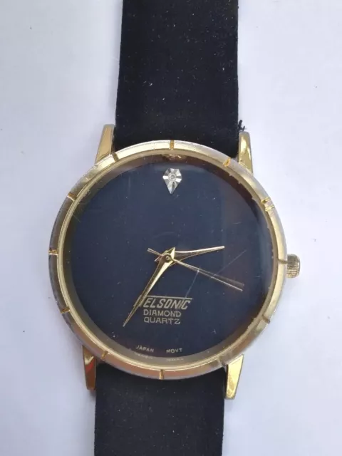Nelsonic diamond watch deals