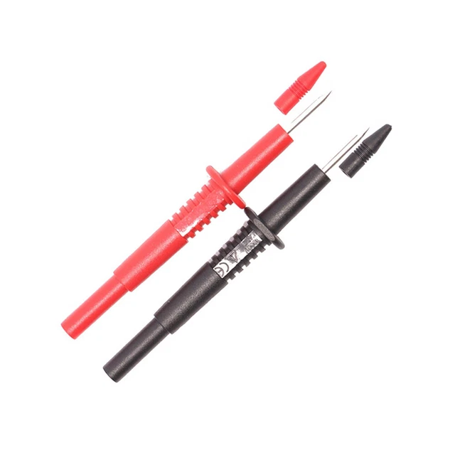 2PCS TEST PIN 2mm Test Probe Tips Electrical Connector 4mm Female ...