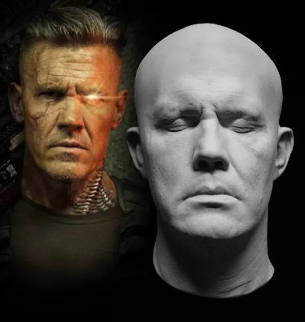 Josh Brolin 1:1 Life Mask - Goonies - Cable from Dead Pool 2