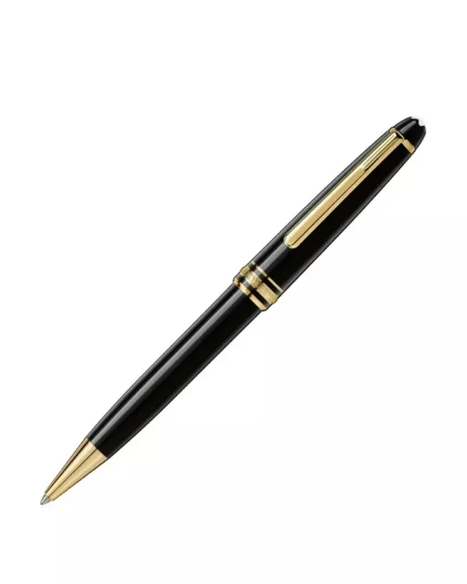 Montblanc Meisterstuck  Classique Gold Trim Ballpoint Pen Unique Gifts