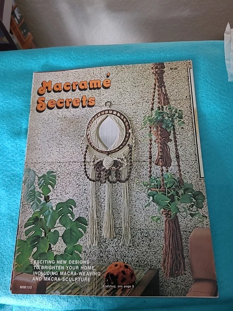 Macrame Secrets Patrones Tiempo de Ocio Publicación MM155