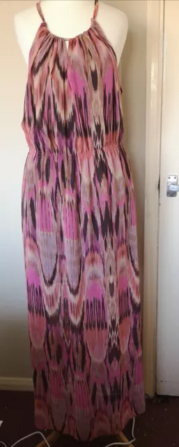 Oh My Love London Ladies Multicoloured Maxi Dress Size L