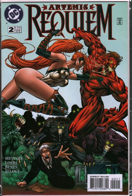 DC Comics Artemis Requiem Comic Book Issue #2 High Grade (1996)