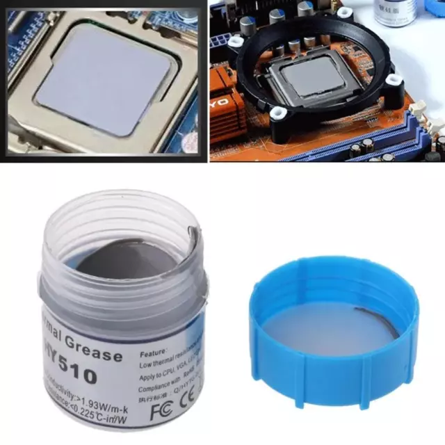NX-3 Thermal Compound Paste 8.5 W/mK, Carbon Based High Performance  Heatsink Paste, CPU for All Coolers, 4 Grams with Tool