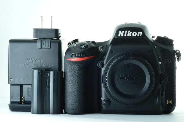 Nikon D750 FX-format Digital SLR Camera Body