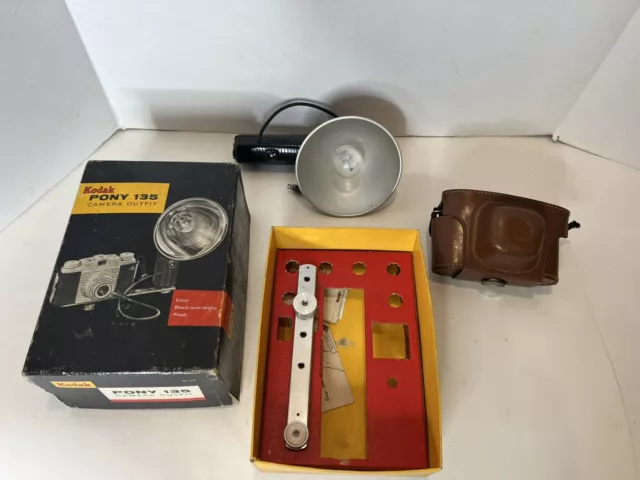 kodak pony 135 camera outfit W Flash In Original Box