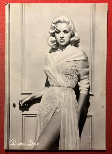 Cartolina Cinema Teatro - Diana Dors - Attrice - 1950 ca.