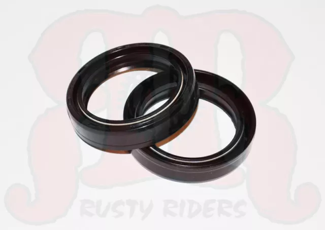 New Front Fork Oil Seal Set Seals HD FLSTC Softail Classic 2000 2001 2002 2003