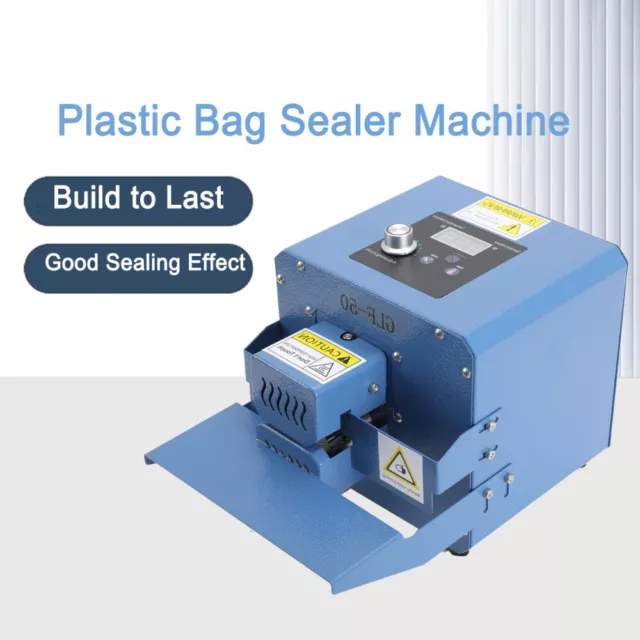 Continuous Bag Sealer Roller Sealing Machine Aluminum Foil Plastic Bag Sealer 3