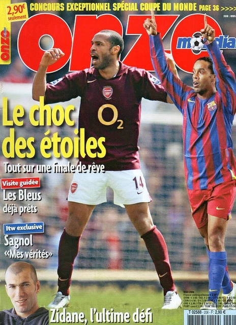 REVUE ONZE MONDIAL 4 FOOTBALL FOOT 1989 MARADONA MAGAZINE