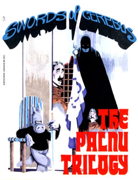 SWORDS OF CEREBUS 4 Dave Sim 1st Print (13 14 15 16) TPb Aardvark-Vanaheim 1982
