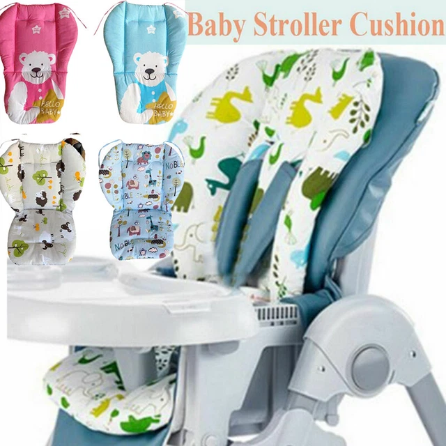 Universal Baby Stroller Pram Seat Cushion Soft Liner Mat Cart Chair Pad Cover AU