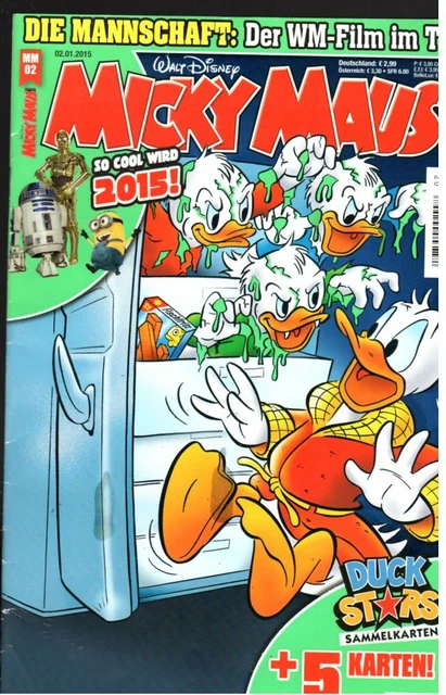 Micky Maus  Sie Wählen 1 Heft aus 2015   ab 5 auktionen portofrei