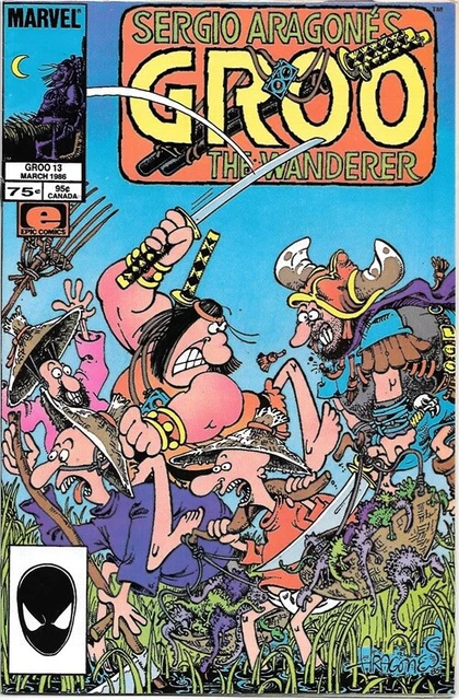 Groo the Wanderer Comic Book #13 Marvel Comics 1986 VERY HIGH GRADE UNREAD NEW