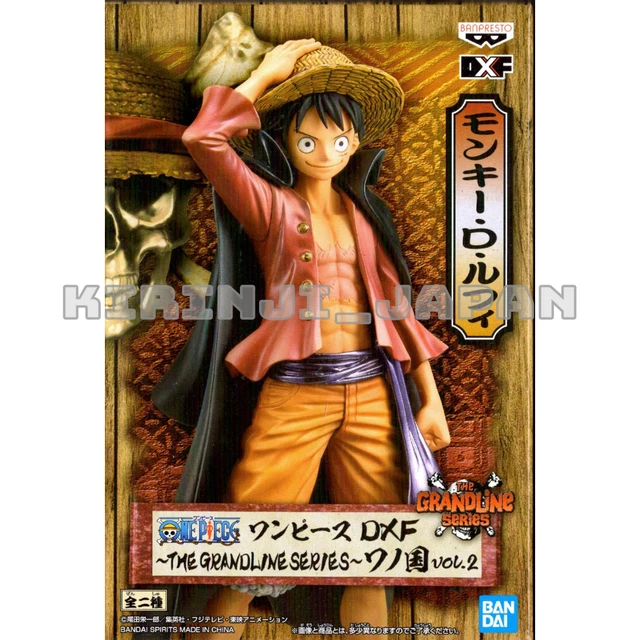 ONE PIECE MONKEY D Luffy Figure DXF THE GRANDLINE SERIES Wano kuni vol ...