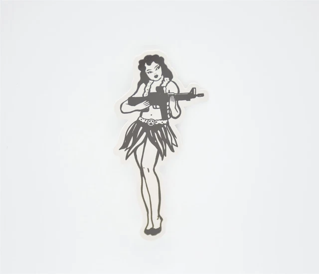 Magpul "Hula Girl" Logo Sticker/Logo Decal Mapul Sling Mbus Shot Show 2023 Rare