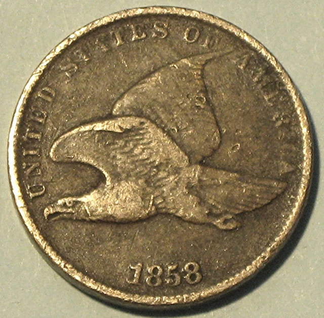 1858 Flying Eagle Cent