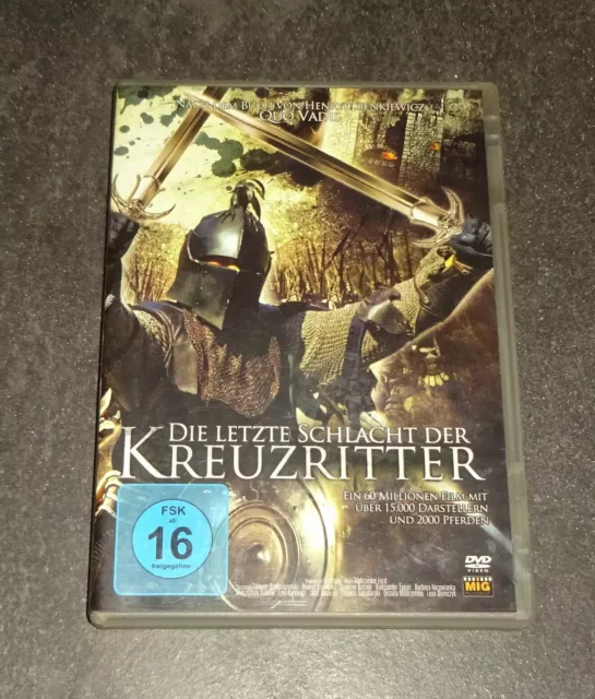 DVD Die letzte Schlacht der Kreuzritter GUTER ZUSTAND *TOP*