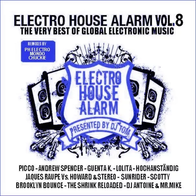 CD Electro House Alarme Volume 8 D'Artistes Divers 2CDs