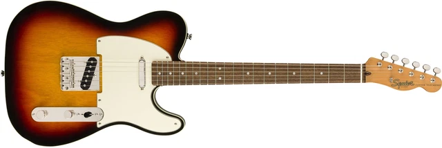 Fender Squier Classic Vibe 60s Custom Telecaster, 3 Tone Sunburst, Laurel  (NEW)