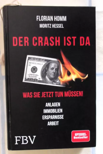 Buch Der Crash ist da,Homm,Hessel,Börse,Aktien,Geldanlage,Banken,Aktiencrash,