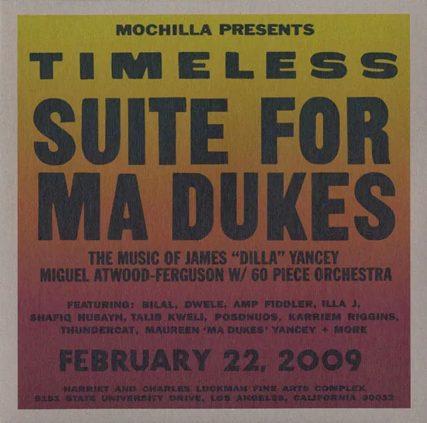 Miguel Atwood-Ferguson - Suite For Ma Dukes - The Music Of James "J Dilla" Ya...