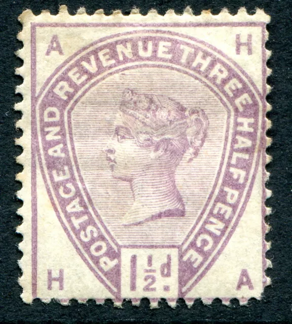 (809) GOOD SG188 QV 1&1/2d LILAC MOUNTED MINT. MH.