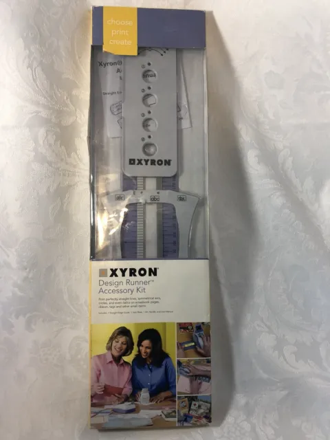 Kit de accesorios Xyron Design Runner álbum de recortes artesanal borde recto 48341