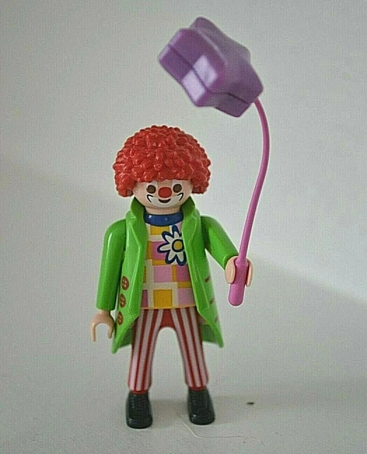 Playmobil 3808 Cirque – Clowns, Vélo Et Cochon (1995) – Incomplet Mais Boîte Et Pièces TB
