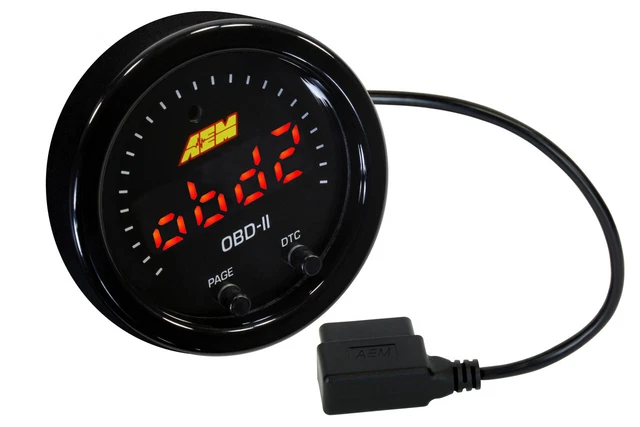 AEM 30-0311 Serie X OBDII Controllo, Lunetta Nera E Mascherina