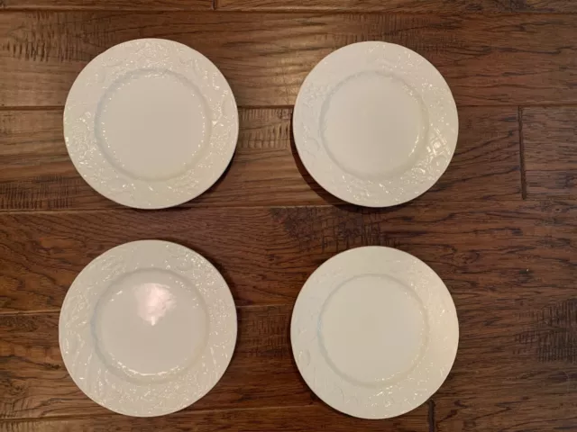 Mikasa English Countryside White Salad Dessert Plates, Set Of 4