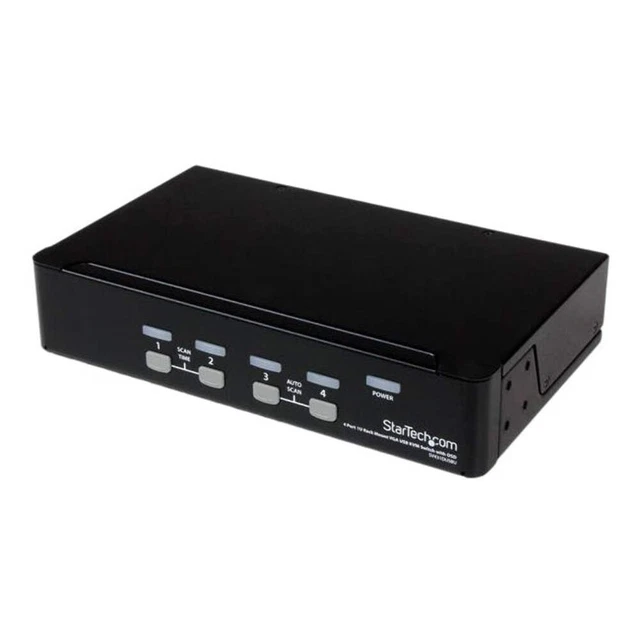 4 PORT 1U Rackmount USB KVM Switch $356.95 - PicClick AU