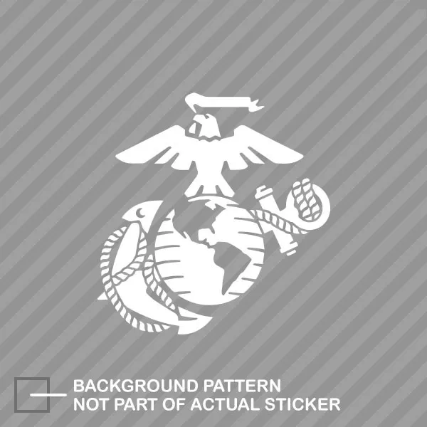 United States USMC Marine Corps Sticker Die Cut Decal Vinyl