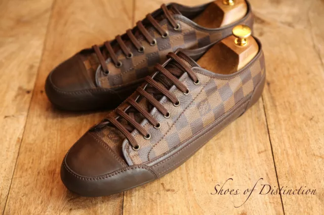 $995 Louis Vuitton Men's Brown Leather Sandals Sz LV 8 US 9 AUTHENTIC😍