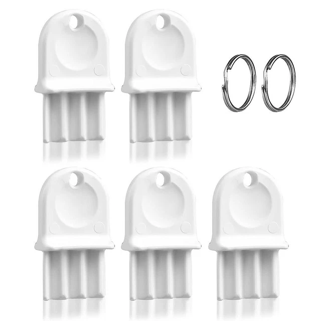 Piccolo dispenser tessuto plastica chiave ricambio custode