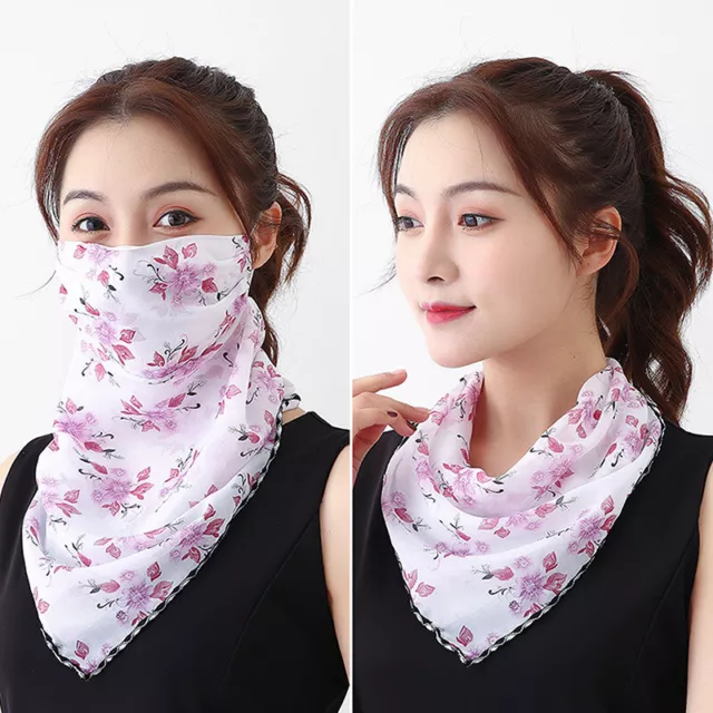 1PC Summer Women Mask Scarf Sun Protection Mask Outdoor Riding Dustproof CycliK_