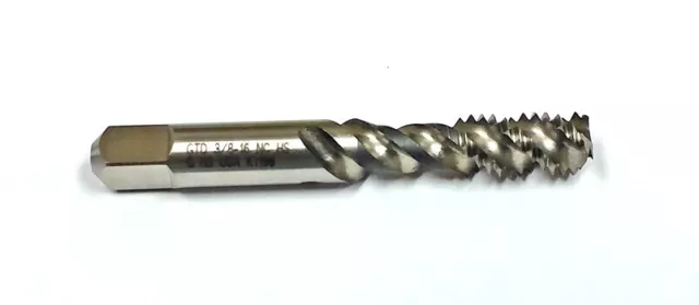 3/8-16 HSS 3-Flute GH3 Spiral Flute Tap MF5001212