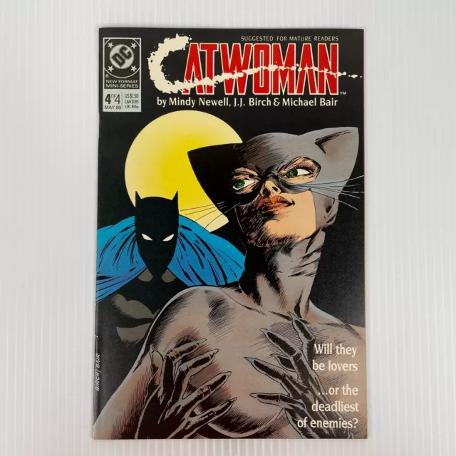 Catwoman #4 Mini-Series (DC Comics, 1989) - VF+/NM