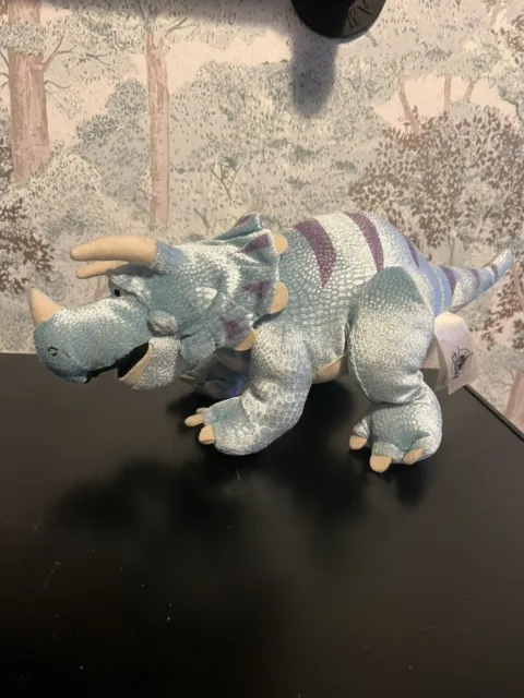 Disney Toy Story Blue Trixie Plush Stuffed Animal Dinosaur Triceratops 16"