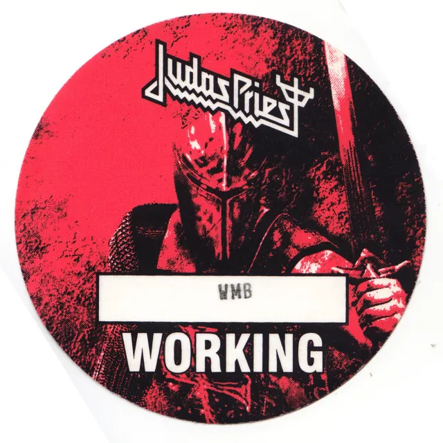 Judas Priest Working Backstage Pass - 2011 Epitaph Tour