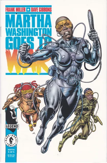 Martha Washington Goes To War #5: Dark Horse Comics (1994)  VF/NM  9.0