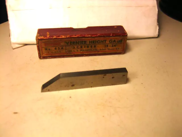 Starrett No. 454 X Scriber 2.75" Long w/ Original Box