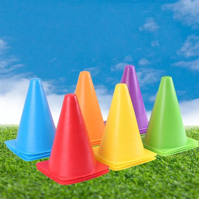 10x Agility Cone Marker Sports Training Safety Cones Markers Football Soccer AU/