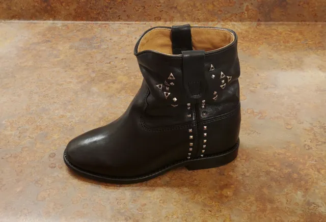 New! Isabel Marant 'Cluster' Hidden Wedge Boots Black Size 6 US 36 Eur MSRP $800