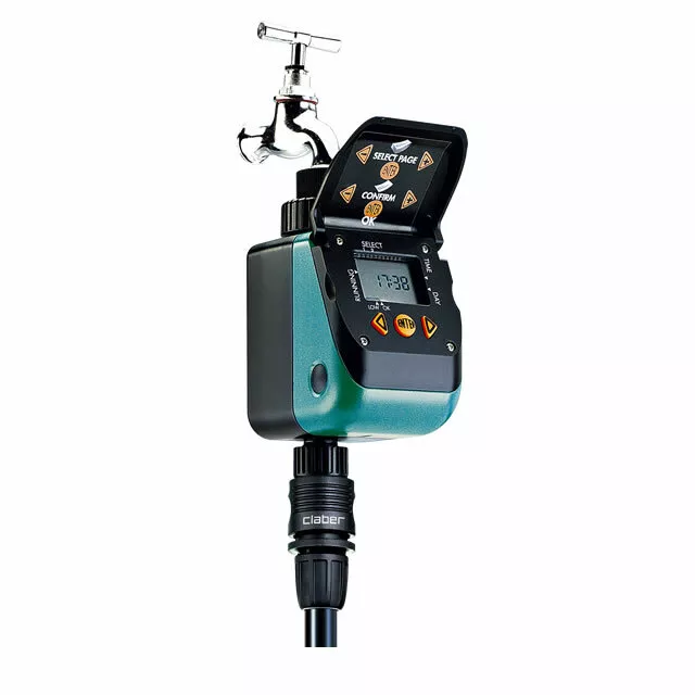 Claber 8412 Programmatore Centralina Acquauno Video 2 Plus Colleg A Rain Sensor
